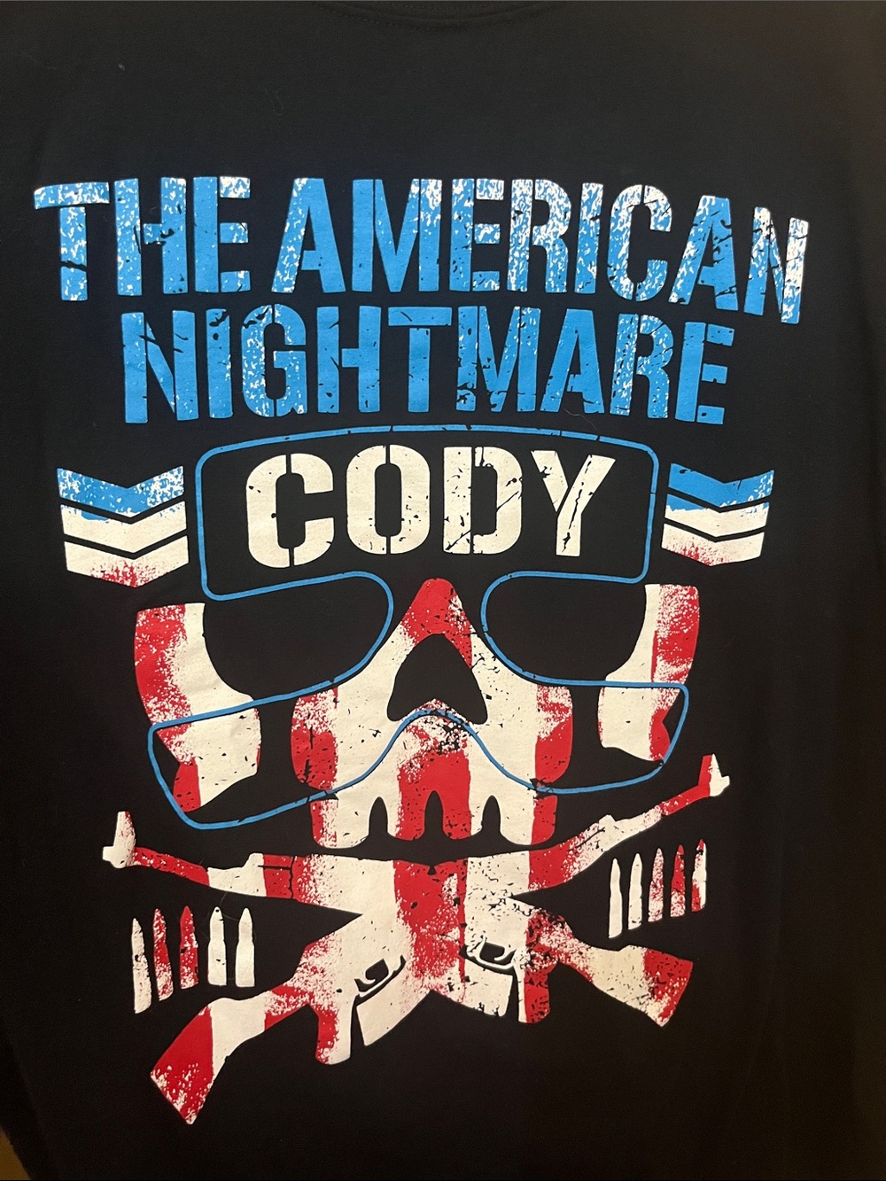 AEW WWE The American Nightmare Cody Rhodes Bullet Club XL Shirt